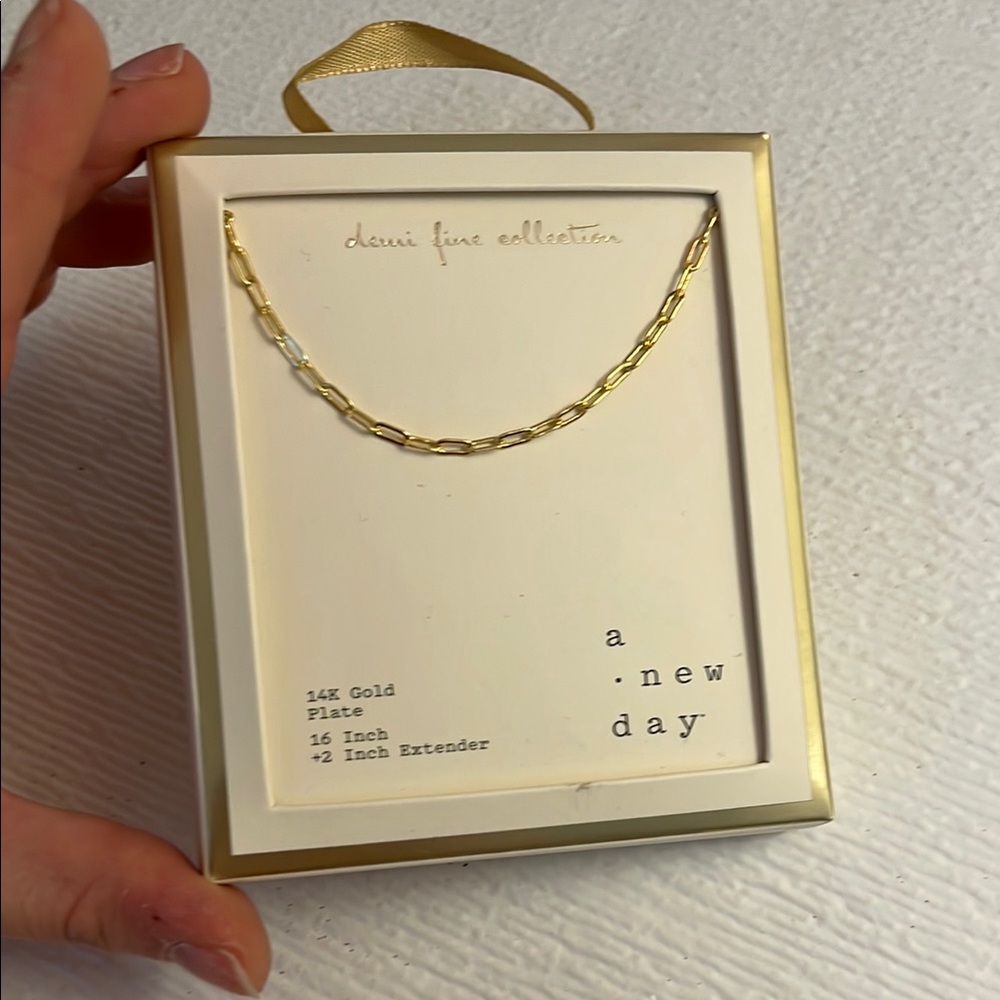 A New Day Gold Plated Necklace